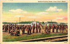 Vintage Postcard- Medical Training Center, Camp Grant IL Early 1900s picture