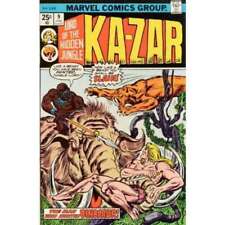 Ka-Zar #9 1974 series Marvel comics NM minus (stamp included) [k/ picture