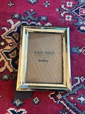 Vintage Bowon Solid Brass Picture Frame 5x7 Hand Polished Lacquer Coated picture