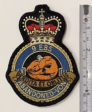 USAF Patch - B-1B Bone 9th Bomb Squadron EBS Pumpkin Crest RAF Fairford RARE picture