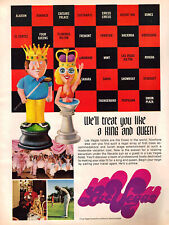 1973 Las Vegas Convention Authority - Travel Promo - King Queen Chess - Print Ad picture