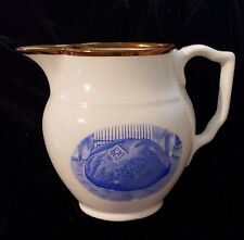 ☀️VTG Gray's Pottery Creamer Pitcher 1929 Plymouth Rock 1620 Stoke Kent ENGLAND  picture