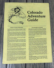 Vintage Colorado Adventure Guide Varied Outdoor Adventures Paper picture
