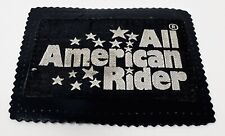 Vintage Un-Used All American Rider Stars Cloth Patch 70s 80s Motor Jacket NEW picture