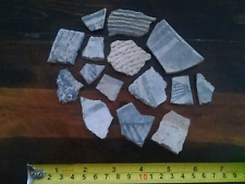 Authentic Anasazi Indian pottery shard lot of 15 pieces New Mexico picture