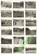 1930s-1940s 18 Photos WWII BOMBED OUT CITY Hiroshima Nagasaki ? CHINA OR JAPAN picture