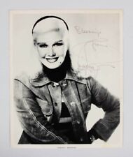 Ginger Rogers signed autographed 8x10 B&W photo inscribed Blessings JSA Auction picture