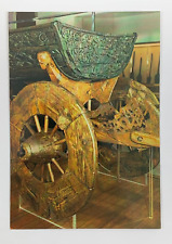 The Cart from Oseberg Oslo Norway Postcard The Viking Ships Museum picture