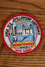 1960 OA Area 12-E Boy Scout Fellowship Conference Santa Barbara Patch picture