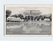 Postcard Lincoln Memorial Potomac River Washington DC USA picture