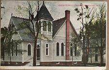 Schuyler Nebraska Presbyterian Church Antique Postcard c1910 picture