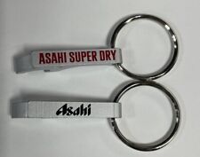 Asahi & Asahi Super Dry Japanese Beer Bottle Opener Keychains picture