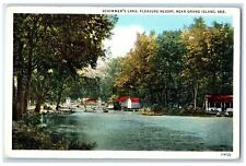 c1940s Schimmer's Lake Pleasure Resort Near Grand Island Nebraska NE Postcard picture