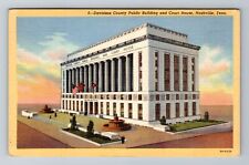 Nashville TN-Tennessee, Davidson County Public Building, Vintage Postcard picture