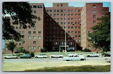 Vintage Postcard OK Oklahoma City Veterans Administration Hospital 50s Car -2893 picture