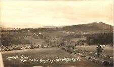 SHREWSBURY VERMONT TIP TOP HOSTELRY VIEW c1910 real photo postcard rppc vt picture