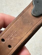 Original WW2 WW1 M1907 Leather Sling M1 Garand, M1917 Winchester 1897 picture
