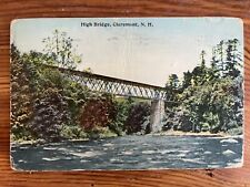 High Bridge, Claremont, New Hampshire NH - Early 1900s Vintage Postcard picture