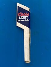 Coors Light Beer Tap Handle The Silver Bullet Used Vintage 10
