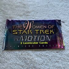 Women of Star Trek In Motion Trading Cards Rittenhouse Single Packs NEW SEALED picture