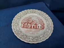 Vintage Collector's Plate Of Reynoldson Baptist Church Gates, NC picture