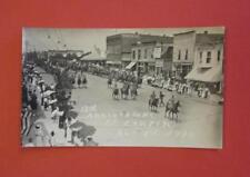 LAWTON OKLAHOMA 13TH ANNIVERSARY OF LAWTON AUGUST 6TH 1914 REAL PHOTO POSTCARD picture