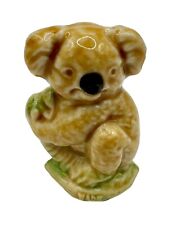 Vintage Wade Whimsies England Koala Bear on Branch Figurine Multicolored picture