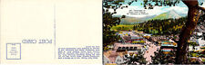 Panorama of Estes Park Village Mt. Olympus in Distance CO Postcards unused 52042 picture