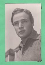 1950's Spanish Early Marlon Brando  Postcard  very rare picture