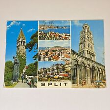 Split (Spalato) Image Postcard  Croatia Jugoslavia Posted 1976 Multiview picture
