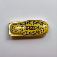 Vtg Kirchhof tin toy clicker noisemaker advertising for Endicott-Johnson Shoes picture