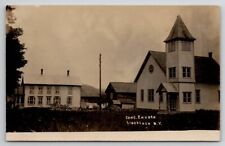 Lincklaen NY Congregational Church Home Barn Scene c1907 New York  Postcard S25 picture