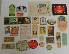 25  Different Old & Original  Perfume & cosmetic Labels picture