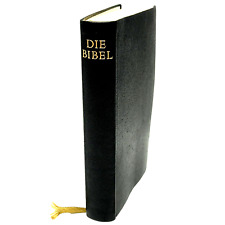 Die Bibel German Bible 1968 Printed In Germany Stuttgart Bonded leather picture