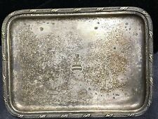Vintage 1920's HOTEL WASHINGTON, DC Reed & Barton Silver Soldered Serving Tray picture