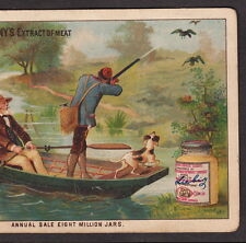 Duck Hunting Dog c 1884 Liebig S112 English Language Sportsman Hunter Trade Card picture