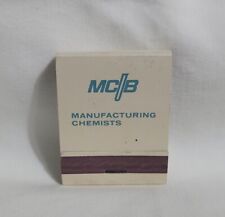 Vintage MCB Matheson Company Manufacturing Chemists Matchbook Advertising Full picture