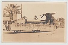 Kansas Parade Float RPPC Postcard Unknown Location Tournament of Roses ? 1907/18 picture