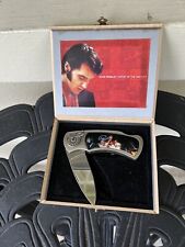 Elvis Presley Pocket Knife Artist Of The Century In Original Box And Packaging picture