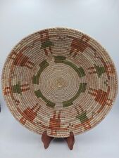 Vintage Native Hand Woven Coiled Basket  14