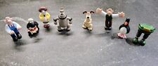 1989 Wallace & Gromit Two Sets Collectible Figures Wrong Trousers Grand Day Out picture