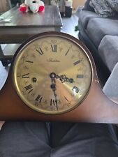 Antique Tradition Wind Up Mantel Clock Western Germany picture