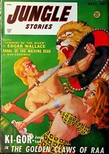 Jungle Stories Pulp 2nd Series Sep 1948 Vol. 4 #4 VG TRIMMED picture