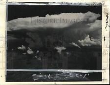 1962 Press Photo Fully developed thunderhead cloud over Oklahoma - pio24500 picture
