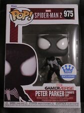 Funko Pop Symbiote Suit Peter Parker #975 Funko Exclusive In Hand New picture