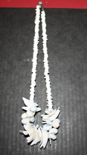 Natural Shell Necklace Vintage 1970-80's--12