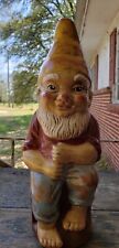 Garden Gnome Ceramic  Hand Painted  Made In USA NEW picture
