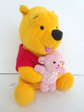 Vtg 2003 Disney's Winnie The Pooh Plush Fisher Price Holding Pink Lamb 6.5