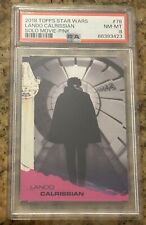 2018 Topps Solo Star Wars Story #78 Lando Calrissian - Pink /99 - PSA 8 picture