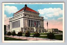 Pittsburgh PA-Pennsylvania, Soldier's and Sailors Mem Hall, Vintage Postcard picture